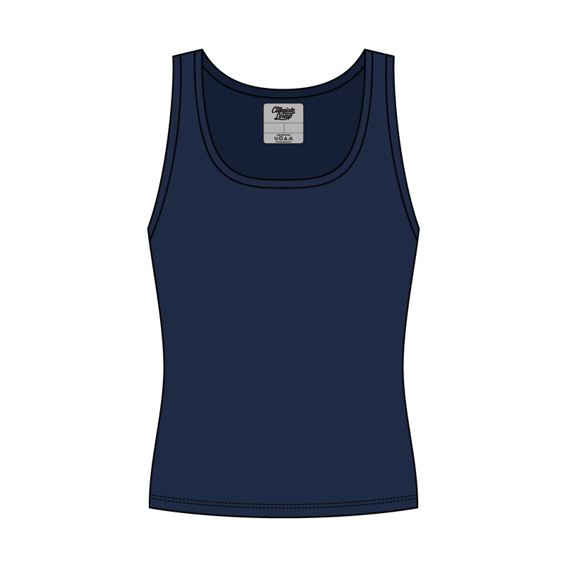 Women’s Rib Knit Fitted Scoop Tank