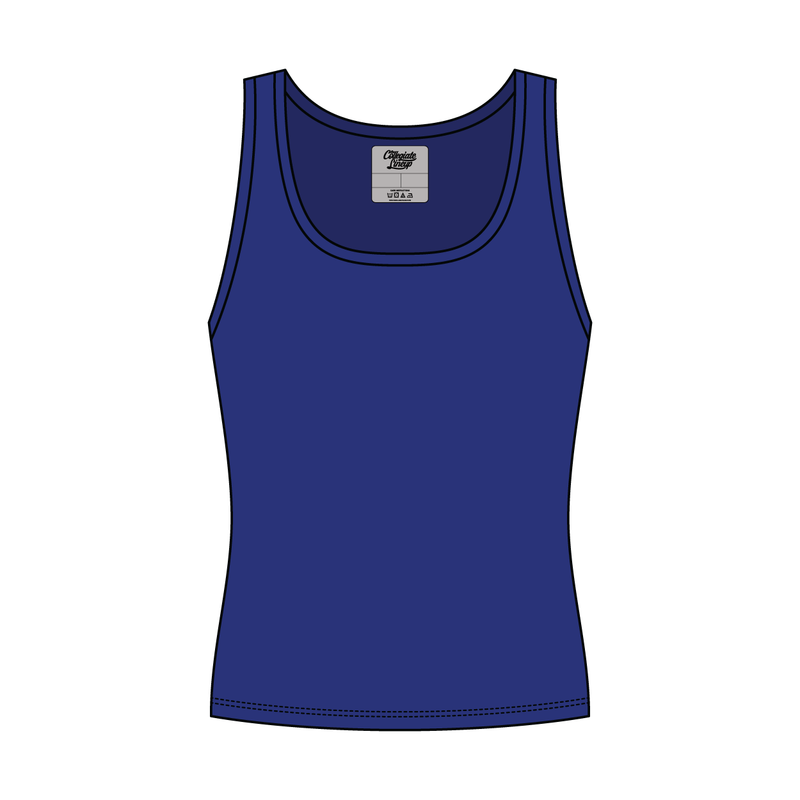 Women’s Rib Knit Fitted Scoop Tank