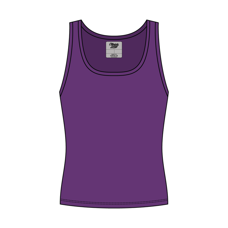 Women’s Rib Knit Fitted Scoop Tank