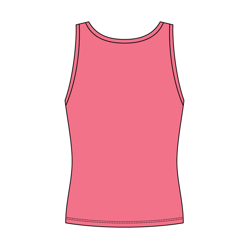 Women’s Rib Knit Fitted Scoop Tank