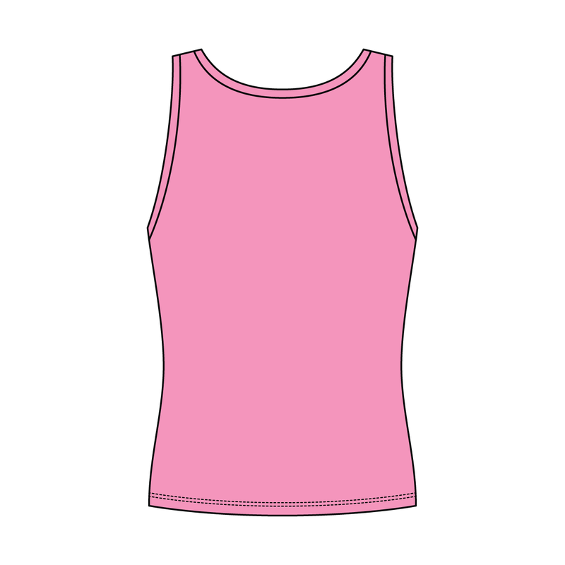 Women’s Rib Knit Fitted Scoop Tank
