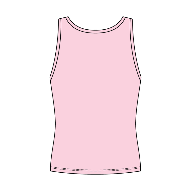 Women’s Rib Knit Fitted Scoop Tank