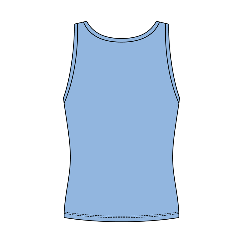 Women’s Rib Knit Fitted Scoop Tank