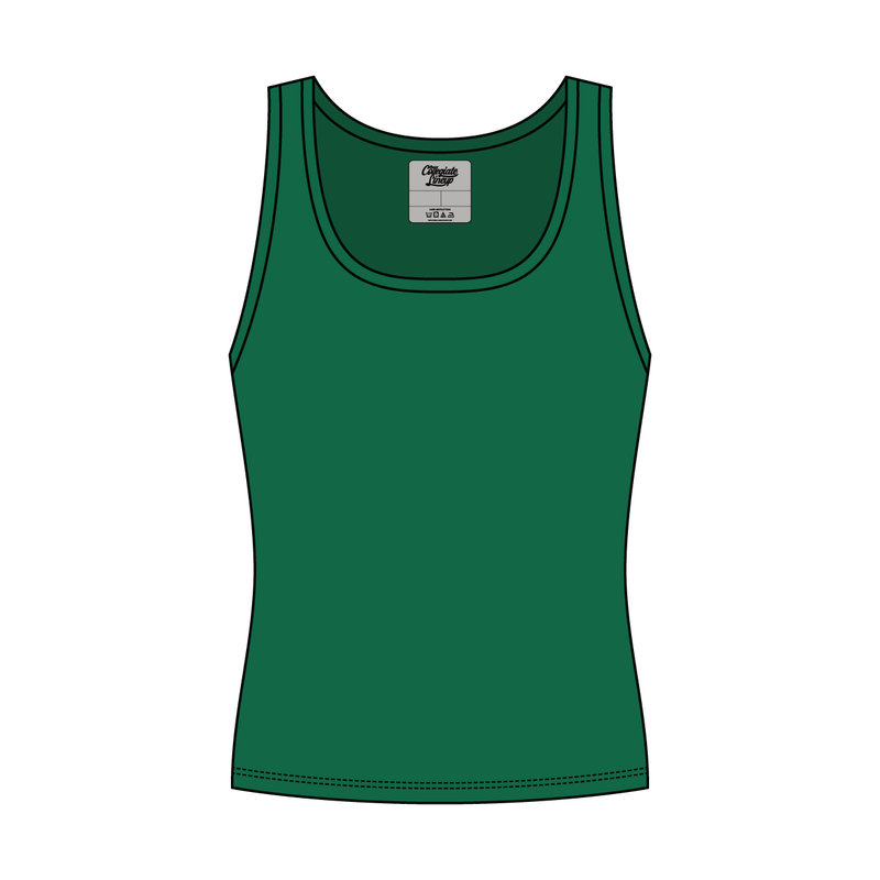 Women’s Rib Knit Fitted Scoop Tank