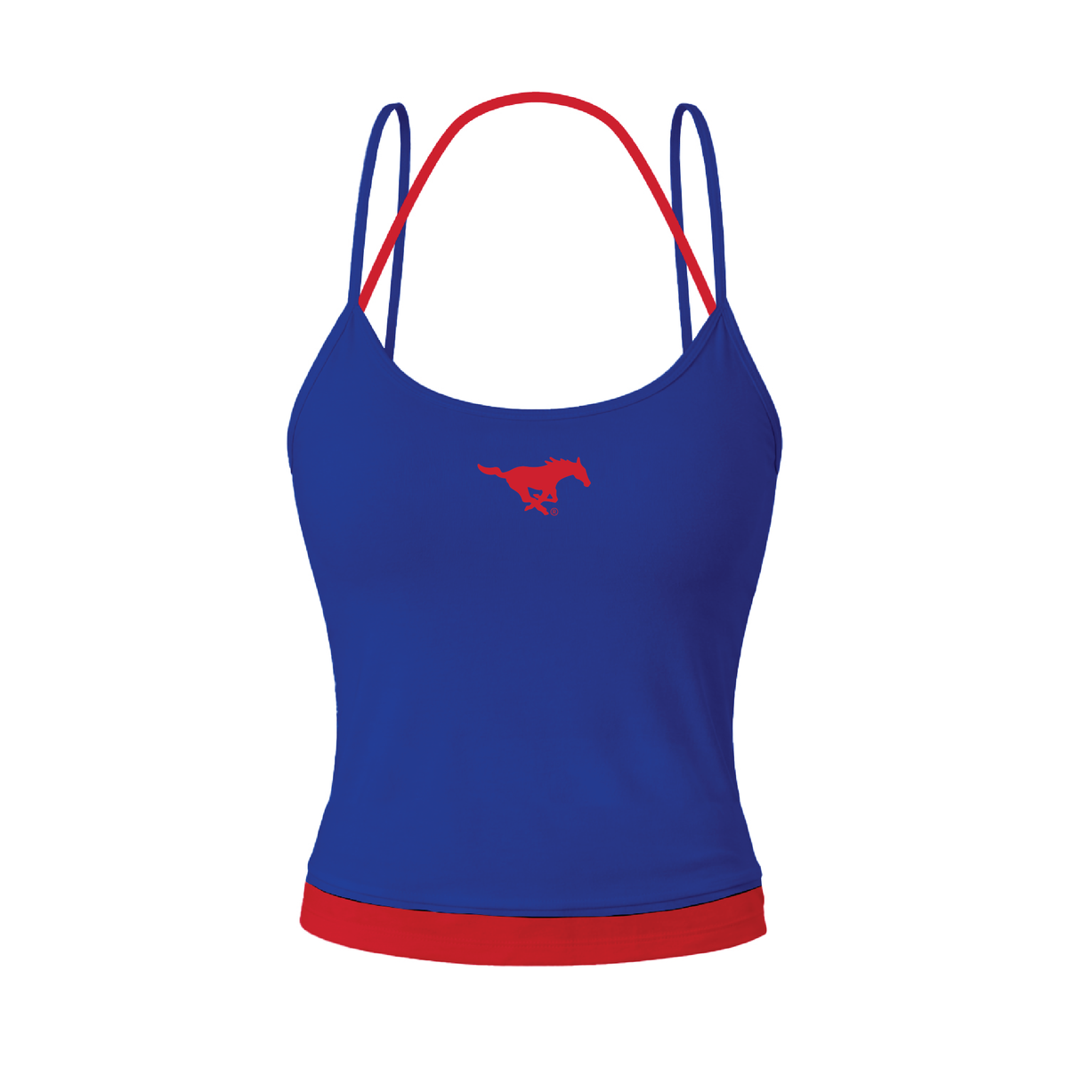 Southern Methodist University Contrast Halter
