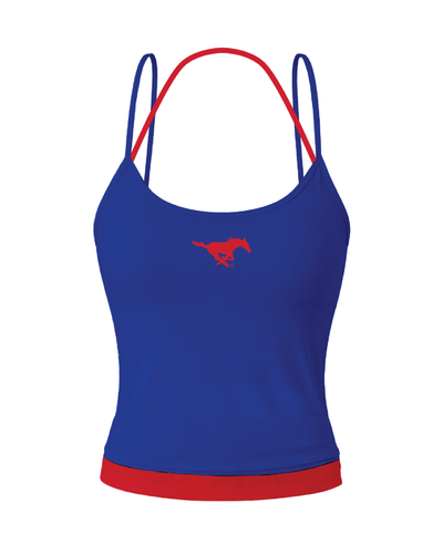 Southern Methodist University Contrast Halter
