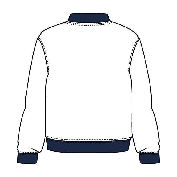 Heavyweight Fleece Fitted Mock Neck Sweatshirt