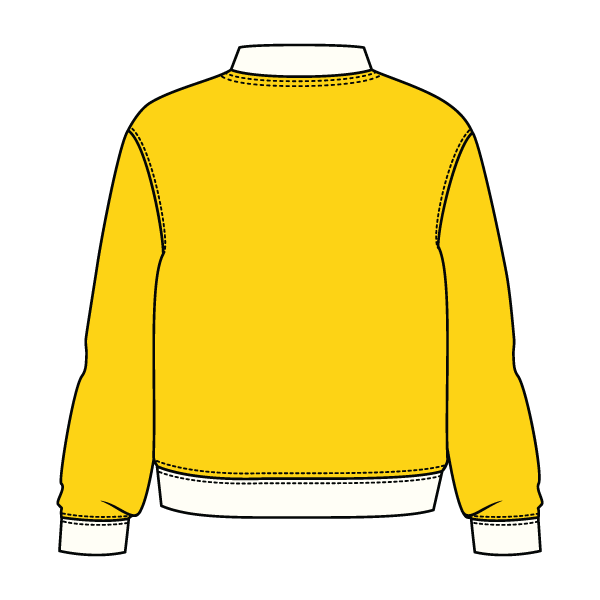 Heavyweight Fleece Fitted Mock Neck Sweatshirt