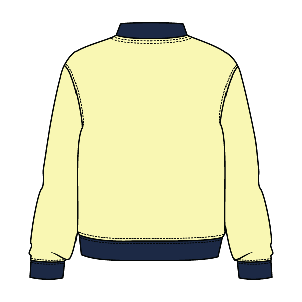 Heavyweight Fleece Fitted Mock Neck Sweatshirt