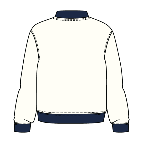 Heavyweight Fleece Fitted Mock Neck Sweatshirt