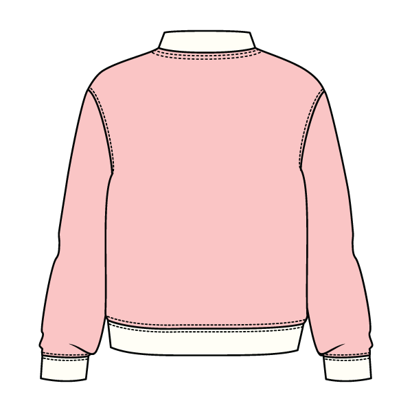 Heavyweight Fleece Fitted Mock Neck Sweatshirt