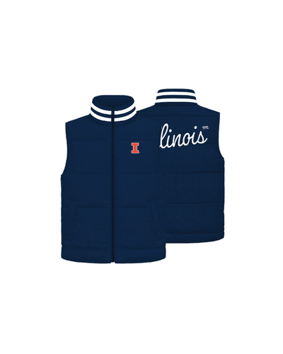 University of Illinois Puffer Vest