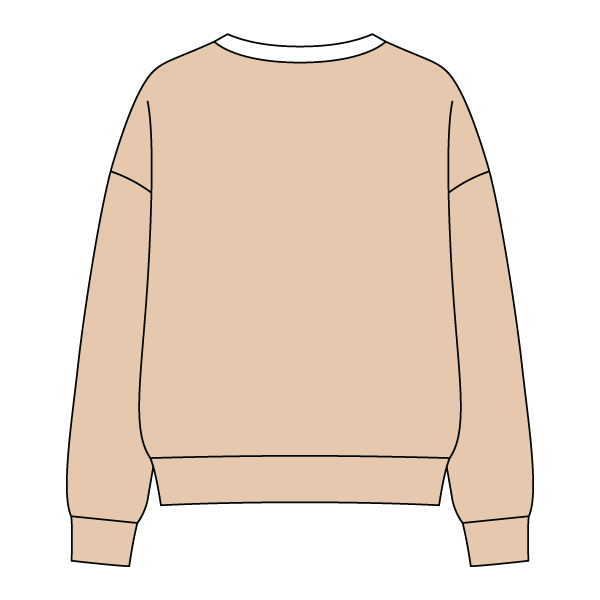 Cocoa Varsity V-Neck