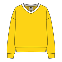 Cocoa Varsity V-Neck
