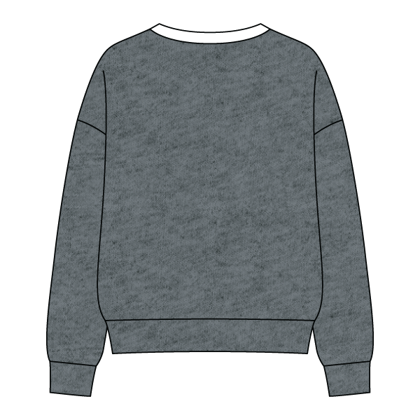 Cocoa Varsity V-Neck