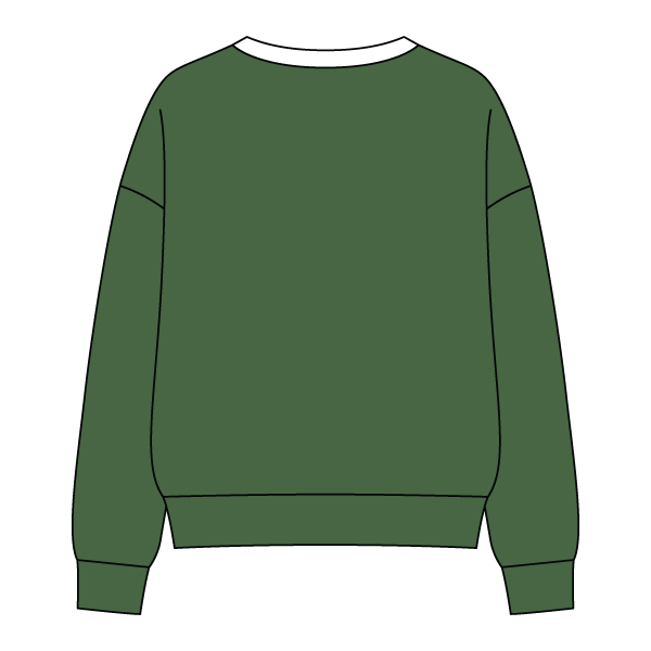 Cocoa Varsity V-Neck