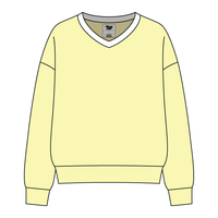 Cocoa Varsity V-Neck