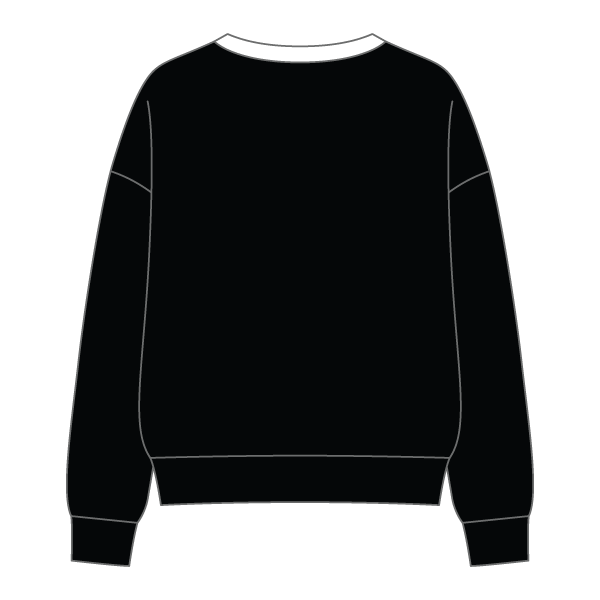 Cocoa Varsity V-Neck