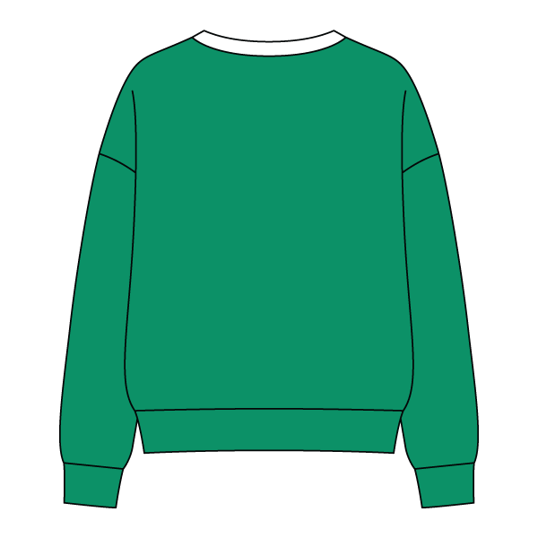 Cocoa Varsity V-Neck
