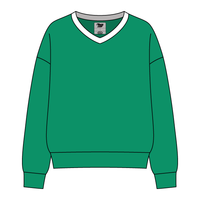Cocoa Varsity V-Neck