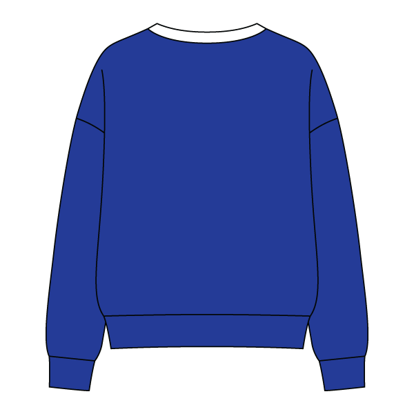 Cocoa Varsity V-Neck