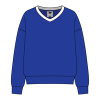 Cocoa Varsity V-Neck