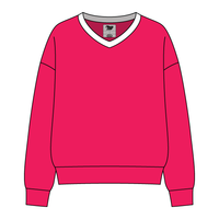 Cocoa Varsity V-Neck