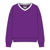 Cocoa Varsity V-Neck