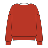 Cocoa Varsity V-Neck