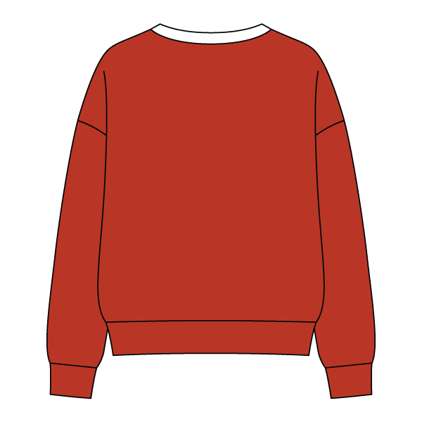 Cocoa Varsity V-Neck