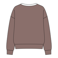 Cocoa Varsity V-Neck