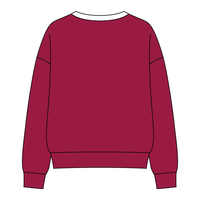 Cocoa Varsity V-Neck
