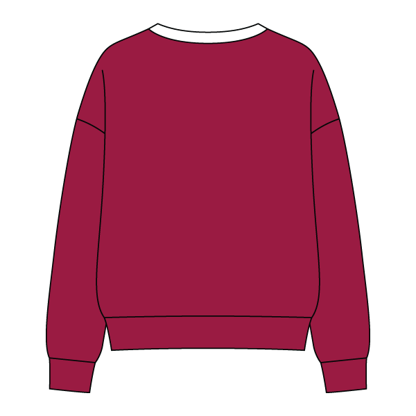 Cocoa Varsity V-Neck