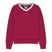 Cocoa Varsity V-Neck