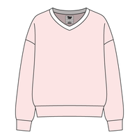 Cocoa Varsity V-Neck