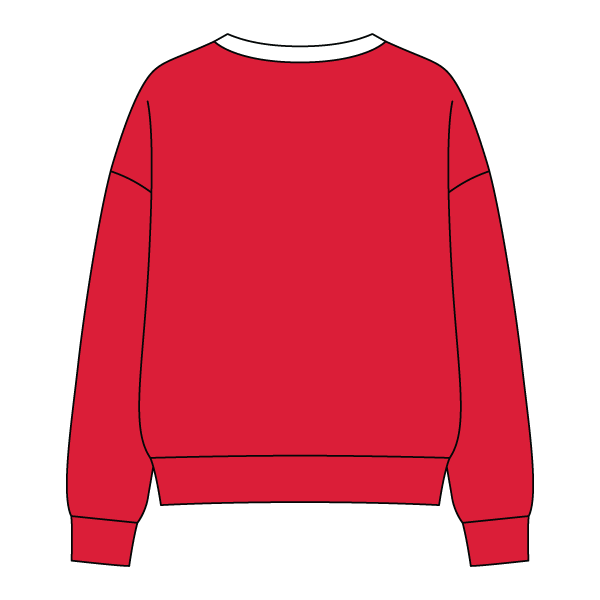 Cocoa Varsity V-Neck