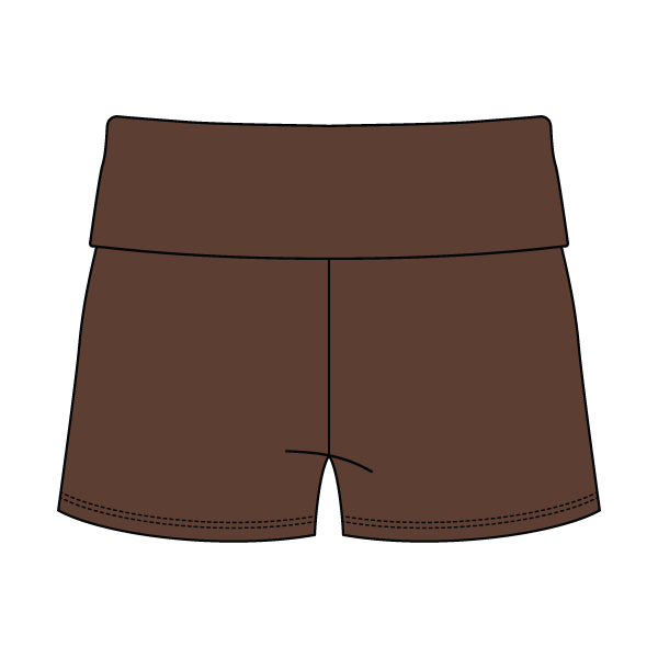 Women's Foldover Waistband Fleece Shorts
