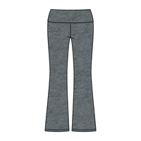 Women’s Foldover Waistband Heavyweight Fleece Flare Pants