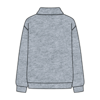 Women’s Rollover Neck Oversized Dolman Sweatshirt