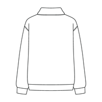 Women’s Rollover Neck Oversized Dolman Sweatshirt