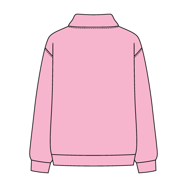 Women’s Rollover Neck Oversized Dolman Sweatshirt