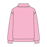 Women’s Rollover Neck Oversized Dolman Sweatshirt