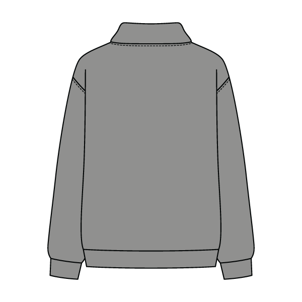 Women’s Rollover Neck Oversized Dolman Sweatshirt