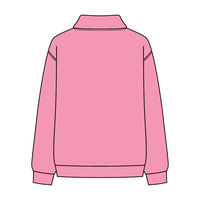 Women’s Rollover Neck Oversized Dolman Sweatshirt