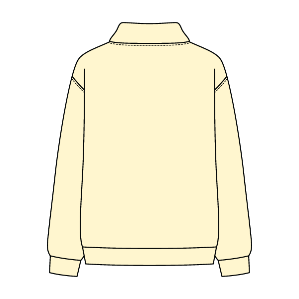 Women’s Rollover Neck Oversized Dolman Sweatshirt