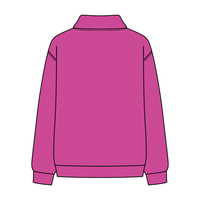 Women’s Rollover Neck Oversized Dolman Sweatshirt