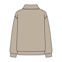 Women’s Rollover Neck Oversized Dolman Sweatshirt