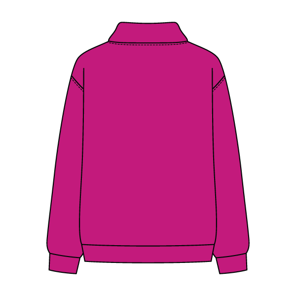 Women’s Rollover Neck Oversized Dolman Sweatshirt