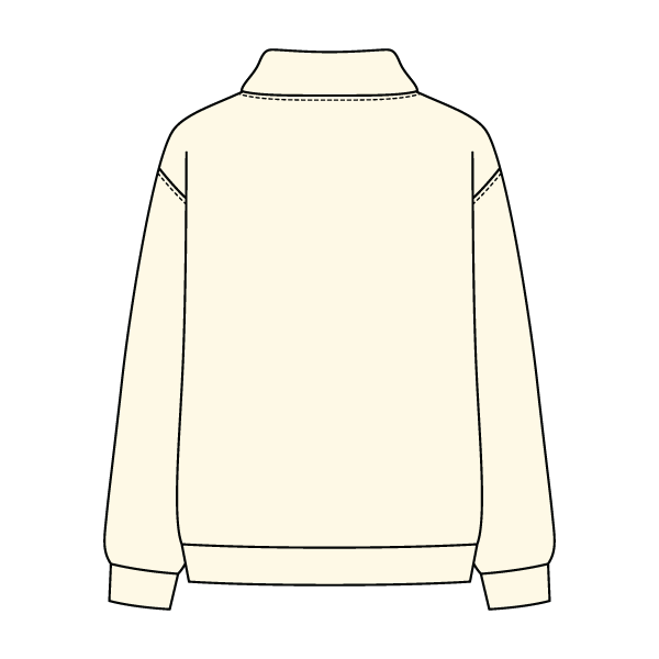 Women’s Rollover Neck Oversized Dolman Sweatshirt