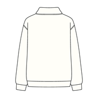 Women’s Rollover Neck Oversized Dolman Sweatshirt